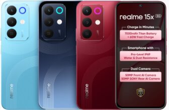 Realme Launches 15X 5G With 144Hz Show And 7000mAh Battery