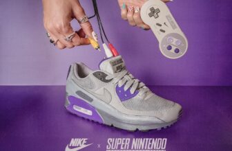 A designer in Singapore created a useful SNES inside a wearable Nike sneaker