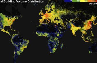 Actually a Map Exhibiting All of the Buildings within the World