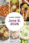 Weekly Meal Plan June 8, 2026